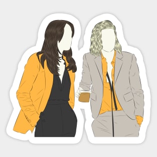 Abby and Riley - Happiest Season Sticker